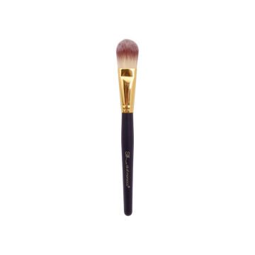 Nylon Hair Liquid Foundation Brush with Golden Ferrule